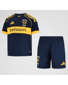 Boca Juniors Maglia Gara Casa Repliche 2025-26 Bambino Maniche Corte